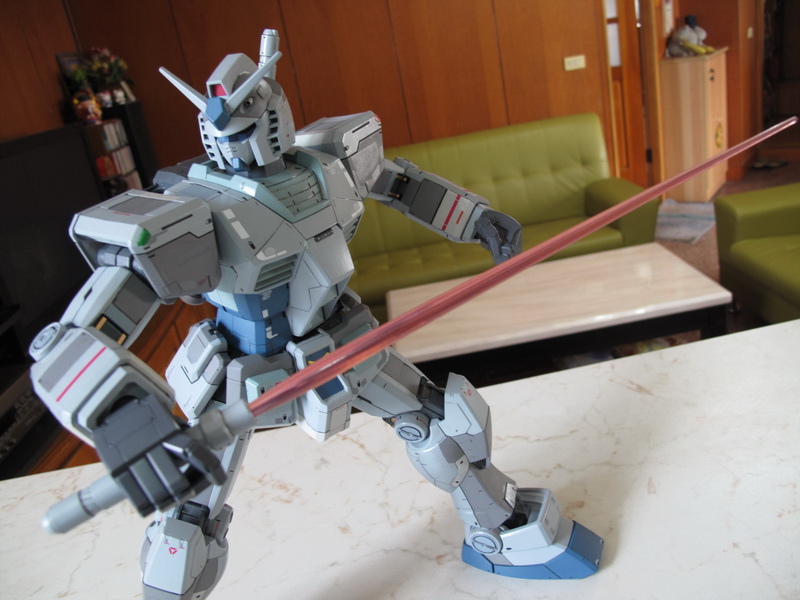 MegaSize 1/48 G3 Gundam ver.GFT (仿RG配色)