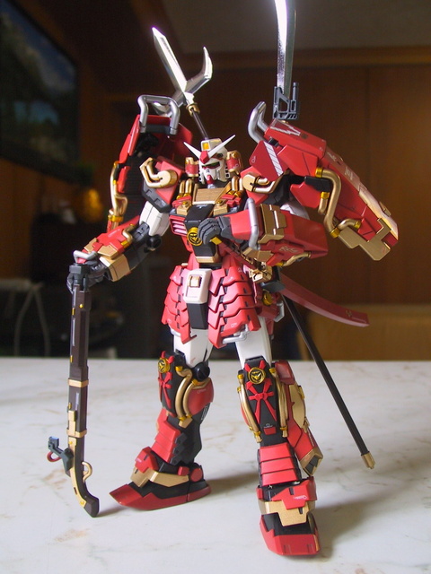 MG 真武者頑馱無– 一天到晚作模型的MS翰